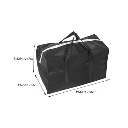VALICLUD Large Capacity Moving Bag Travel Duffle Luggage Bag for Storage Quilt Holder Non-woven Fabric Zipper