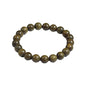 COLORFUL BLING Handmade Wooden Prayer Beaded Bracelet for Men Women Tibetan Buddhist Meditation Mala Beaded Stretch Bracelet Bangle Wood Jewelry - color: green