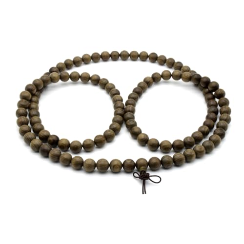Zen Dear Unisex Burried Ebony Prayer Beads Buddha Buddhist Prayer Beads Meditation Mala Necklace Bracelet - style: 10mm 108 Beads