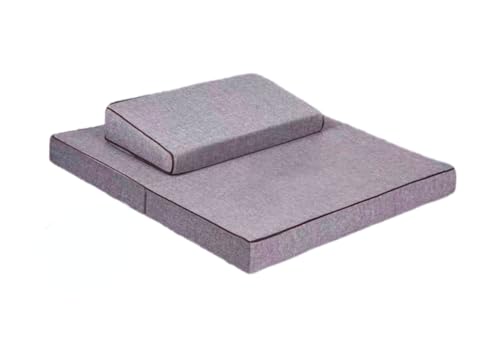 Meditation Mats,Futons, Household Folding, Thickened Fabrics, Coconut Palm, Kneeling Mats(Size:31x31inch,Color:Gray1) - color: Gray1, size: 31x31inch
