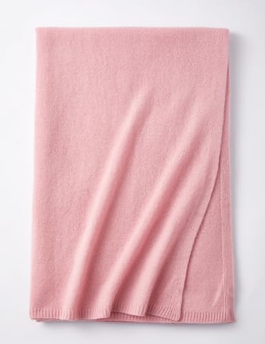 Soft Cashmere Blend Wrap Chic Scarf Stole for Women Wayfarer Travel Extra Large 87"x28" - color: Cherry Pink