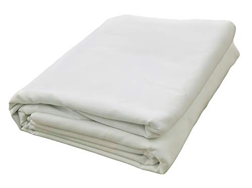 AK TRADING CO. Muslin Fabric/Textile Bleached - Draping Fabric - Bleached White 2 Yards Medium Weight - 100% Cotton (60in. Wide) - color: Bleach White, size: 2 Yards