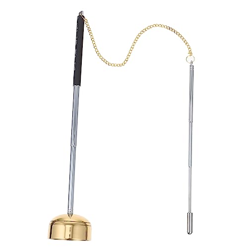 Wakauto Telescopic Buddhist Handbell Instrument for Meditation and Temple Rituals Lightweight Portable Chime for Prayer and Dharma Ceremonies Easy to Use Buddhist Supply Gift