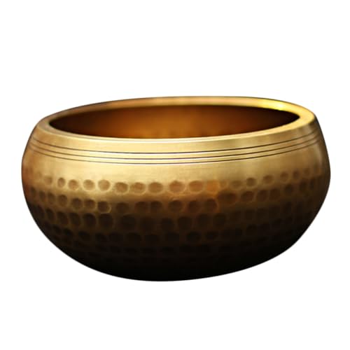 Beaupretty Tibetan Singing Bowl Set Meditation Sound Bowl with Striker and Cushion for Healing Yoga Mindfulness Relaxation Spiritual Gifts for Meditation Lovers