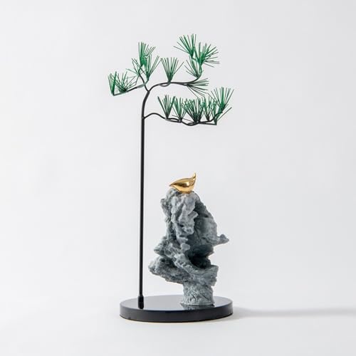 Home Decoration Desk Ornament Chinese Zen Stone Ornaments Men's Desk Decoration Study Shelf Tea Table Bookcase Decoration Statuette for Your Desk - Bookshelf - Dinning Tabl