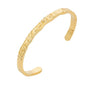 Sylph Gold Bracelets for Women, Chunky Bangle Bracelet Open Cuff/Teardrop Bangles Hypoallergenic Dainty Minimalist Jewelry for Everyday Wear - style: Gold Cuff
