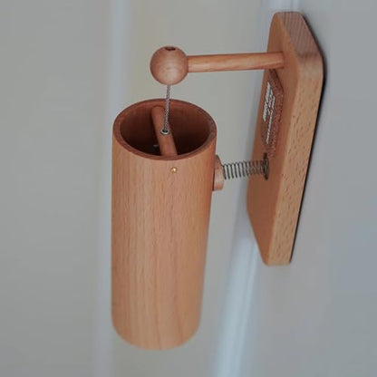 432Hz Tuned Chord Doorbell, Wooden ASMR Chime Instrument for Relaxation and Meditation, Calming Sound Tones (A add9) - size: A add9