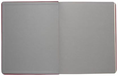 WORLD TRAVELER Large Lined Journal Notebook - Lay-Flat Hardcover 2 Ribbon Bookmarks 256 Ruled White & Ivory Pages 8x10 Inches, Today is the Day