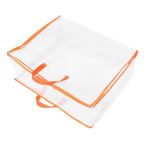KESYOO Transparent Storage Bag for Clothes Comforters and Blankets Large Capacity Organizer with Window for Moving and Travel