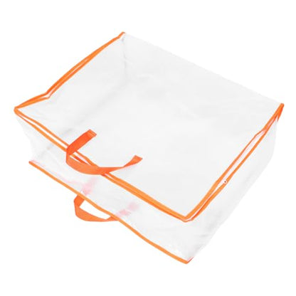 KESYOO Transparent Storage Bag for Clothes Comforters and Blankets Large Capacity Organizer with Window for Moving and Travel