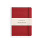 myPAPERCLIP Limited Edition A5 Checks/Square Grid Notebook | 192 Pages, 100 GSM, Soft Cover, A5 (5.83 × 8.27 in) | Flat Lay | Bookmark & Elastic Closure | Claret - color: Claret, style: Checks