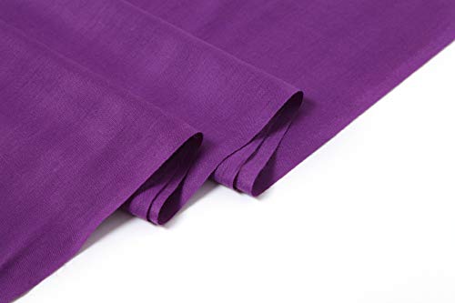 Cindy & Wendy Pashmina Shawls and Wraps Scarf for Women Soft Large Winter Shawl for Evening Dress Wedding Party - color: Purple