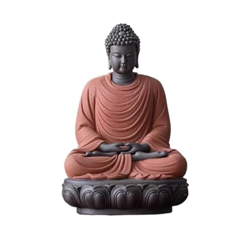 Sculpture Meditating Statue Entrance Zen Statue Ornaments Office Ceramic Crafts Ornaments Figurine Sitting