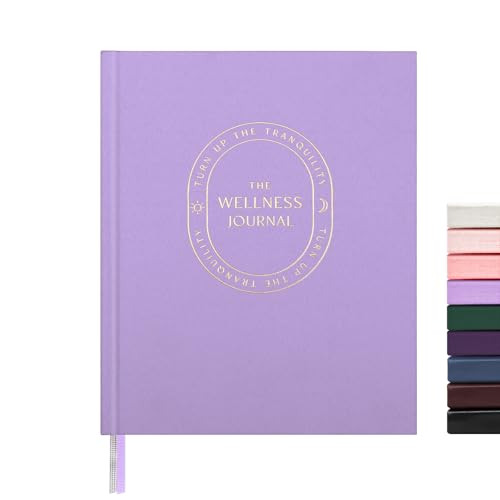 &And Per Se Wellness Journal, Self Care & Daily Journal for Women, Mental Health Planner with Habit Tracker, Diet & Goals, Undated, Gift-Ready (Lavender) - color: G-Lavender