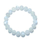Natural Handmade Healing Chakra Bracelet - color: 10mm-Blue Moonstone-FOR 7-8 INCH WRIST