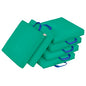 ECR4Kids SoftZone Floor Cushions, Square, Flexible Seating, Emerald, 6-Piece - color: Emerald