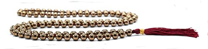 Amazing Gemstone Copper Hematite Mala - Knotted - color: Copper Hematite, style: Knotted