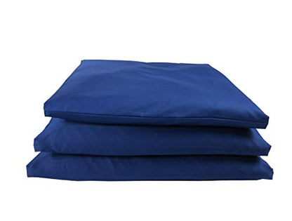 Jumbo Zabuton Meditation Mat - color: Royal Blue