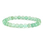 Cherry Tree Collection - Small, Medium, Large Sizes - Gemstone Beaded Bracelets For Women and Men - 6mm Round Beads - color: Green Aventurine, size: Small