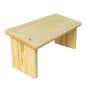 Meditation Bench, Wooden Kneeling Stool, Bench for Deeper & Longer Meditation - size: 42x18x15.5cm
