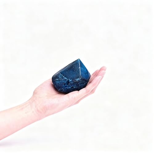 Agate Stone Wand Irregular Column 0.6-1.1 Lbs Dyed Teal for Bohemian Theme Relaxation Nook Mini Garden Figurine Desktop Decor - color: Dyed Teal, size: 0.6-1.1 Pound