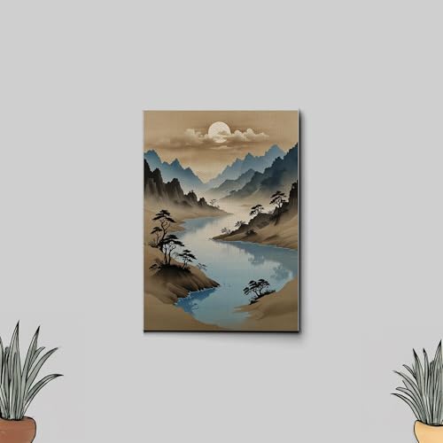 Japanese Wall Art, Minimalist Wall Art, Neutral Abstract Art, Modern Minimalist, Zen Wall Art, Zen Printed Wall Art, Japanese Art Print, Home Decor, Arts