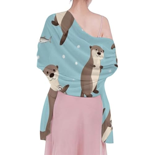 Women's Lightweight Long Scarf Thin Scarf Beach Headscarf Wimwear Bikini Wrap - color: Color646