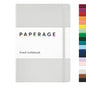 PAPERAGE Lined Journal Notebook, Hardcover Journal for Women & Men, 160 Pages, (5.6 in x 8 in), College Ruled Journaling Notebook for Work, School Supplies & Note Taking, (Light Grey) - color: Light Grey, style: A. Lined