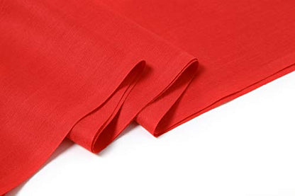 Cindy & Wendy Pashmina Shawls and Wraps Scarf for Women Soft Large Winter Shawl for Evening Dress Wedding Party - color: Red