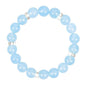 Healing Bracelet For Women Anxiety Crystal Bracelet Chakra Beaded Bracelets Rose Quartz Crystals And Healing Stones Yoga Bead Bracelet Calming Stretch Bracelet Stress Relief Gifts For Women - color: Blue-Chalcedony
