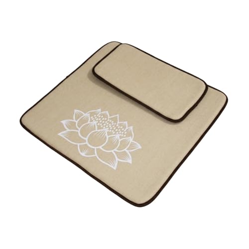 Meditation Cushion, Floor Pillow, Traditional Sitting Cushion, for Meditation and Prayer, Home Decor, Gifts for, Khaki, 80x80cm - color: Khaki, size: 80x80cm