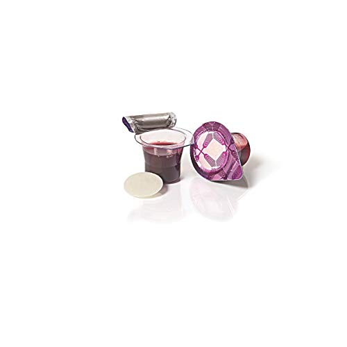BROADMAN CHURCH SUPPLIES Pre-filled Communion Fellowship Cup, Juice and Wafer Set, 100 Count - size: 100 Count (Pack of 1)