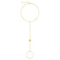 Moodear Mothers Day Gifts Gold Bracelet Stack for Women - Dainty Hand Chain Trendy Bead Link Ring Bracelets Set Waterproof Jewelry Gift - style: cross hand bracelet-GD