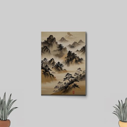 Japanese Wall Art, Minimalist Wall Art, Neutral Abstract Art, Modern Minimalist, Zen Wall Art, Zen Printed Wall Art, Japanese Art Print, Artwork Canvas Décor, Decor