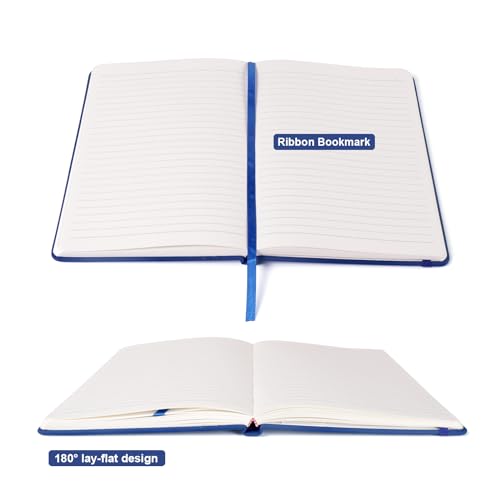 Comix Lined Journal Notebook for Women Men, Guided Daily Journal