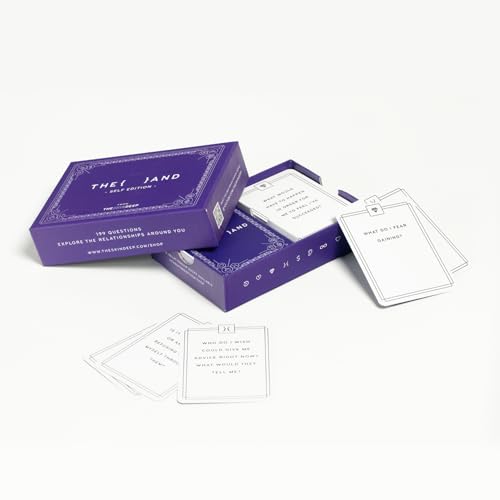{THE AND} Self Love Edition - 199 Self Reflection Cards to Improve Self Awareness - Self Care Question Card Deck to Prompt Mindfulness & Meditation - Explore Identity for Women & Men By The Skin Deep