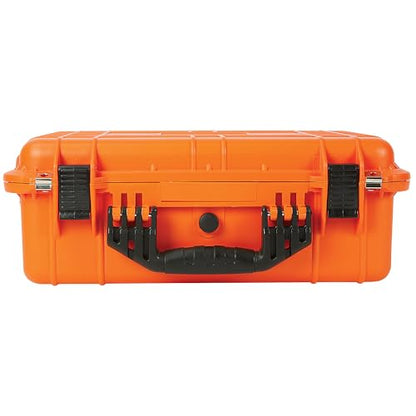 Strongway 20in. Plastic Waterproof Storage Case With Foam, Ammo Box, Fit Use of Drones, Camera, Equipments, Pistols,(Orange) - color: Orange