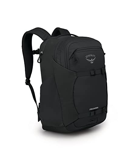 Osprey Proxima 30L Campus Laptop Backpack – Organized Everyday Pack with Tech Storage, Water Bottle Pockets, and Comfortable Carry – Perfect for College, Commute, and Travel, Black - color: Black