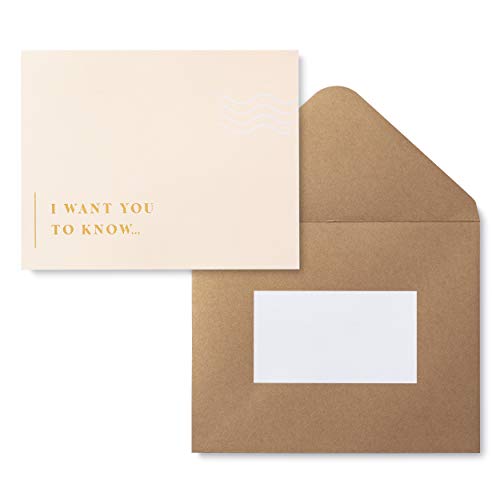 A Year of Connection Card Kit by Compendium - A Boxed Note Card Kit to Inspire 52 Weeks of Meaningful Moments - color: Cream & Blue: A Year of Connection