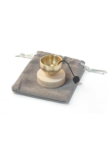 MIni Singing Bowl Set Meditation Sound Bowl for Yoga, Meditation & Relaxation, Mindfulness,Chakra Healing, Stress Relief, Self-Regulation, Unique Spiritual Gifts for Women and Men (SMALL SIZE)