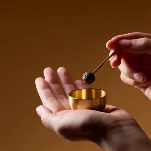Portable Mini Singing Bowl Set, Meditation Sound Bowl, for Yoga, Meditation & Relaxation, Mindfulness,Chakra Healing, Stress Relief, Self-Regulation