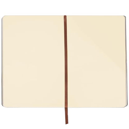 Fetinar 300 Pages Leather Blank Journal Notebook,Softcover Leather Blank Journal Notebook for Women Men,300 Pages Notebook for Work,Office,School Note Taking,5.7'' X 8.3'',grey - color: Grey, style: Plain-A5