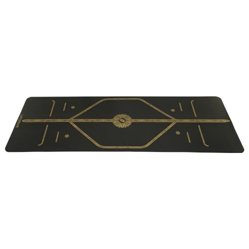 Liforme Printed Yoga Mat Collection - Free Yoga Bag Included - Patented Alignment System, Warrior-like Grip, Non-Slip, Eco-friendly, Sweat-resistant, Long, Wide and Thick for Comfort