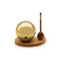 Mini orin bell, Japanese designed Buddhist bell set, Crafted in Japan, Japanese traditional craftsmanship, Meditation, Mindfulness, Healing sound, Round bell