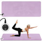 Heating yoga mat, warm yoga pad, more comfortable fitness mat in winter, yoga and meditation bio-mat - color: Purple