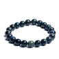 Natural Handmade Healing Chakra Bracelet - color: 12m-labradorite-FOR 8-8.7 INCH WRIST