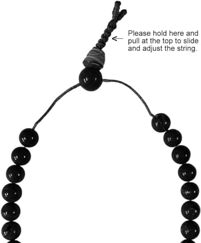 Agan Traders 108 Mala Prayer Beads Necklace for Men & Women – Tibetan Buddhist Prayer Beads Wrist Mala - Handmade Yak Bone Japa Mala Beads for Meditation, Yoga & Healing - color: Bodhi- 8mm