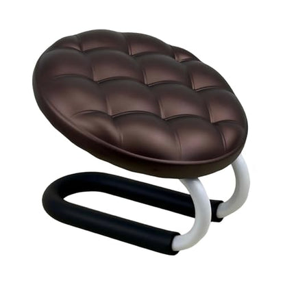 Kneeling Meditation Stool, Prayer Bench Versatile Gift Ergonomic Chair Comfortable Seat for Home Yoga Praying Adults Kneeler - color: Brown