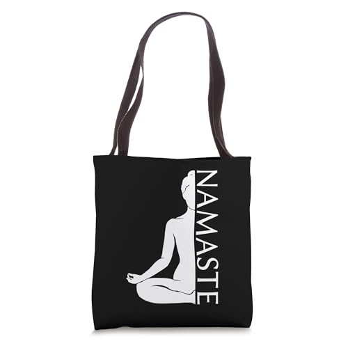MEDITATION NAMASTE YOGA Tote Bag