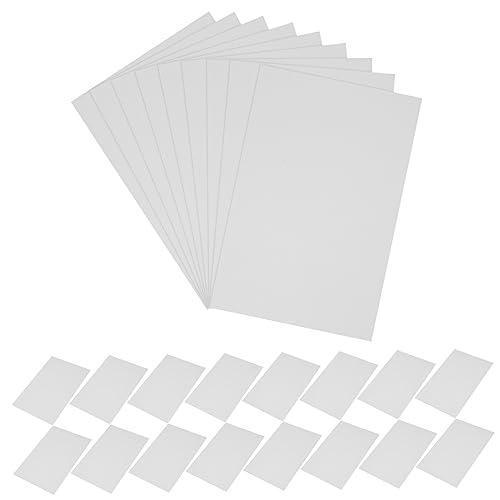ARTIBETTER 100pcs Blank Word Cards Simple Stylish Diy Cards for Daily Use Messaging Plans Inspiration Lightweight and Compact